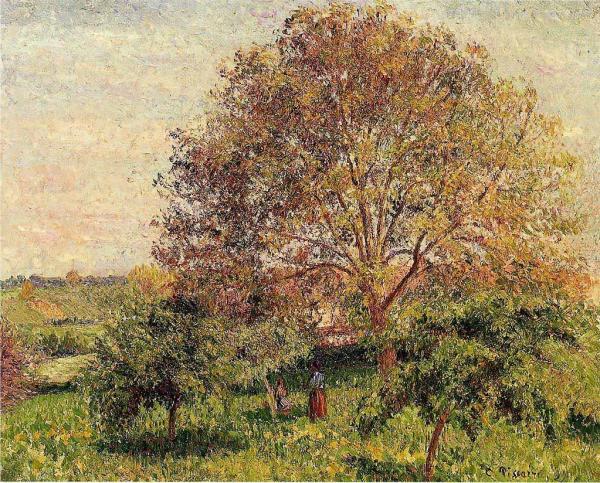 Walnut Tree in Spring,oil painting reproductions
