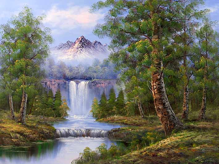 Classic Mountain Landscape