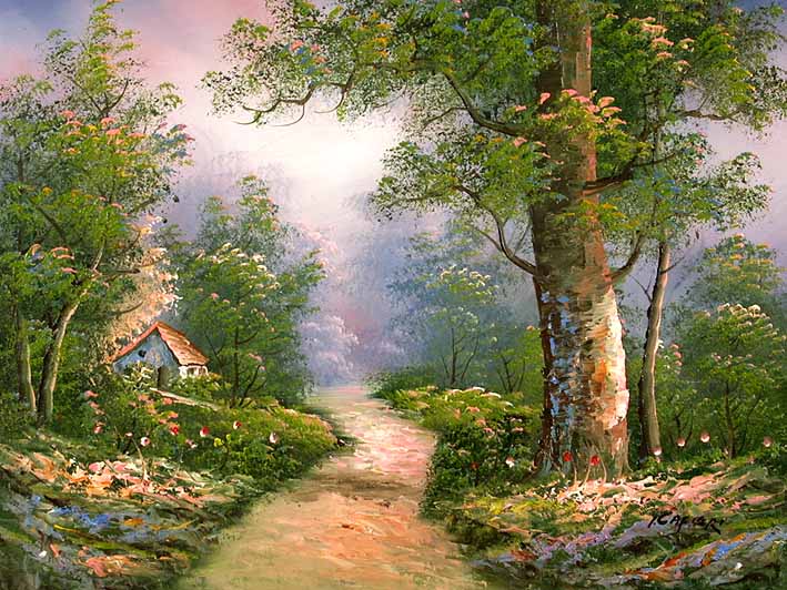 Classic Landscape of I. Cafieri