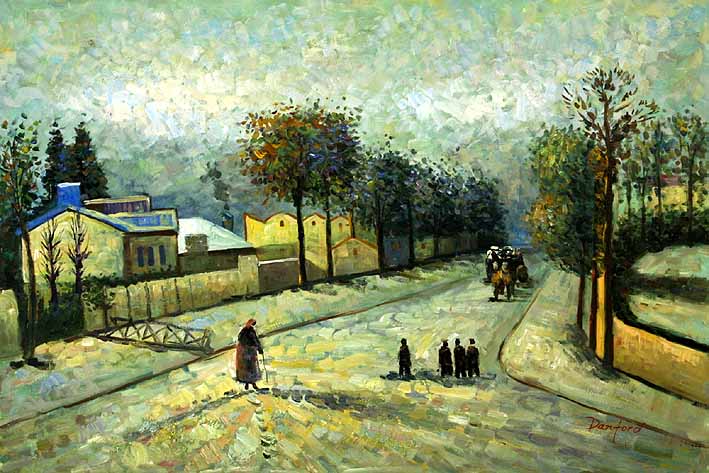 The Road from Versailles at Louveciennes