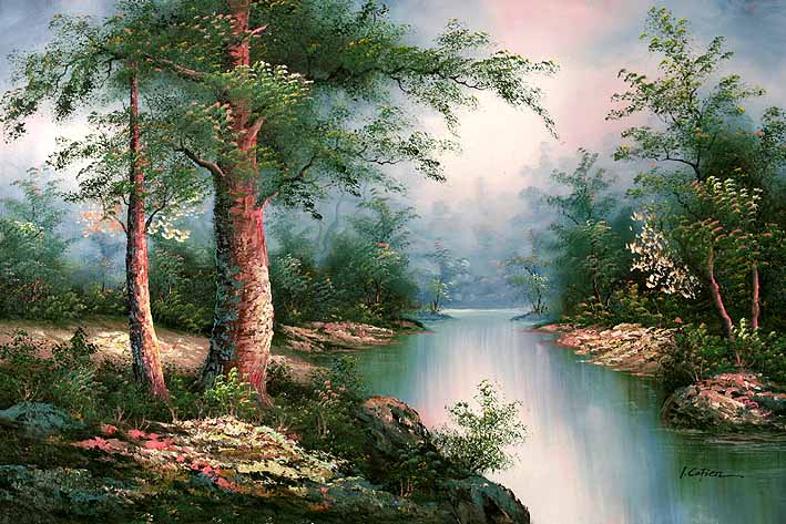 Classic Landscape of I. Cafieri