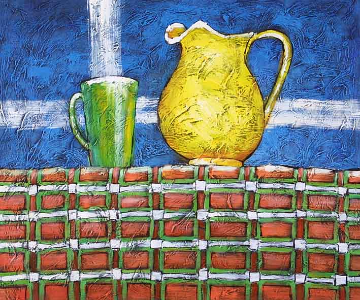 Lemonade Pitcher and Cup