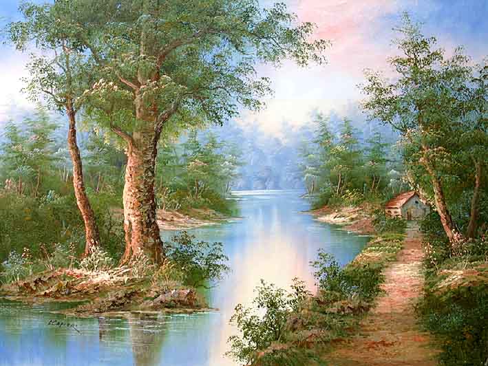 Classic Landscape of I. Cafieri