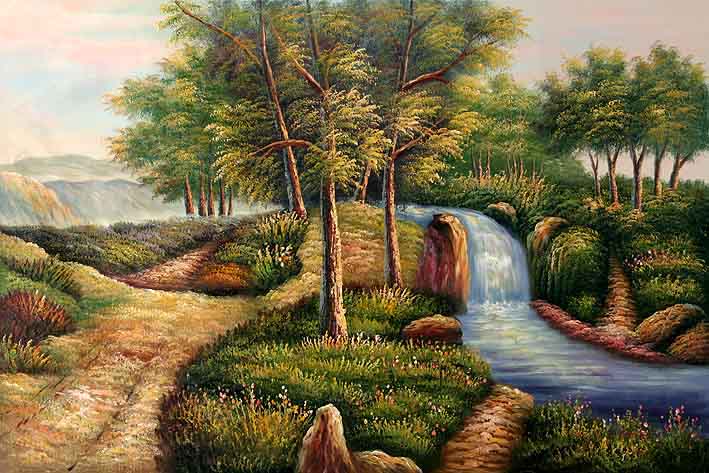 Waterfall Landscape
