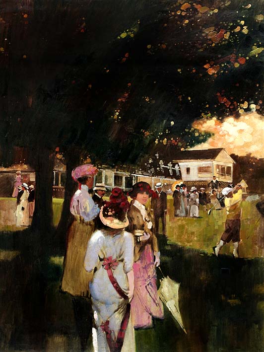 A Summer Sunday in New England