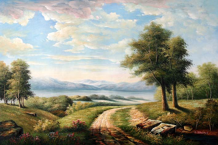 Dirt Road through Nature