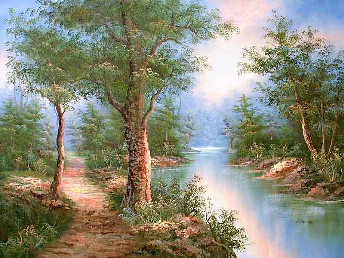 Classic Landscape of I. Cafieri