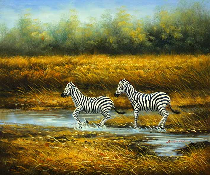 Crossing The Savannah Brook