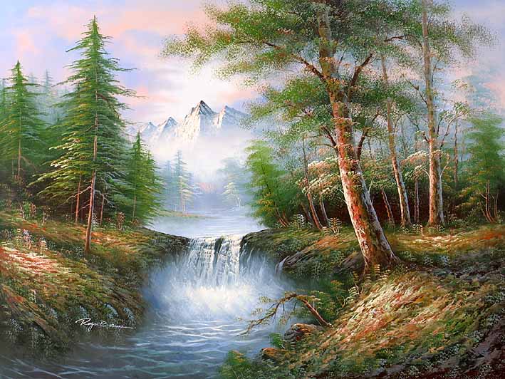 Classic Mountain Landscape