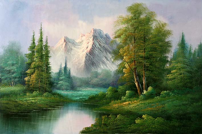 Classic Mountain Landscape