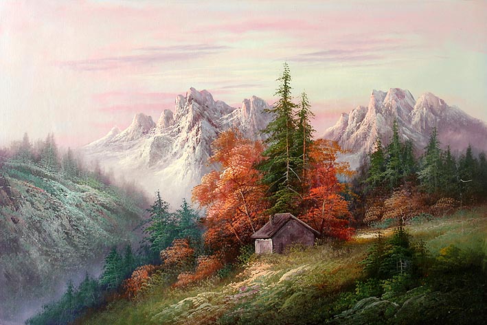 Cabin in the Mountain