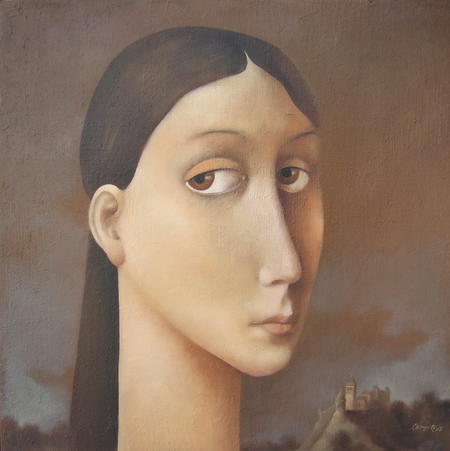 Absent young door-keeper