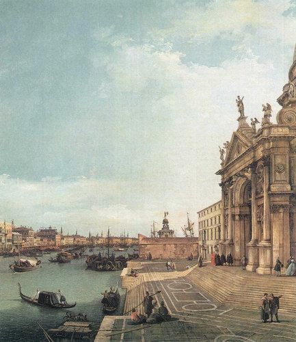 Delta of the Canal Grande, view eastward