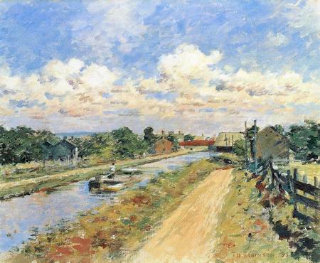 Port Ben, Delaware und Hudson Kanal ?uf dem Kanal