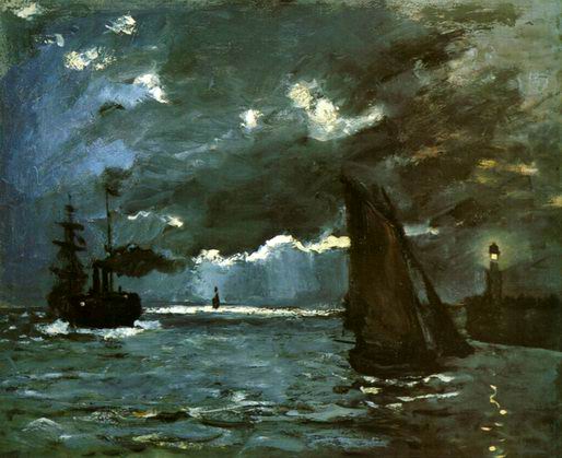 Seascape, Night Effect 1866
