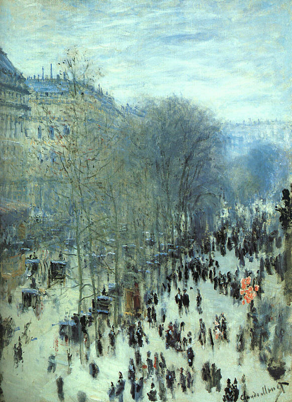 The Boulevard des Capucines,1873