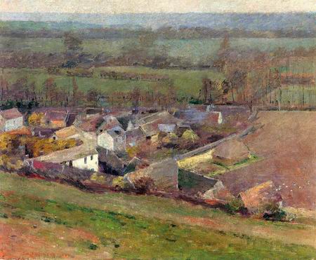 Giverny out of the birdview, France