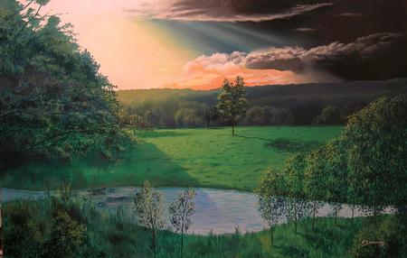 Sunset at l Hermitiere