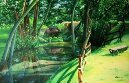 The water mill of Gemage