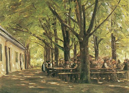 Biergarten in Brannenburg
