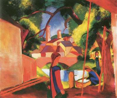 Children at the well