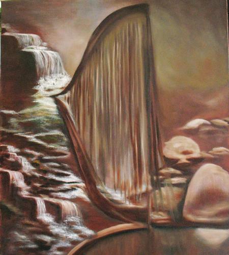Surrealistic Harp