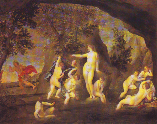 Acteon Changed Into A Stag