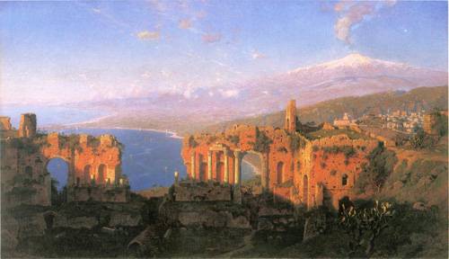 Greek Theater at Taormina 1881