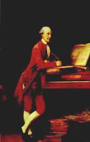 Johann Christian Fischer Exhibited R A 1780