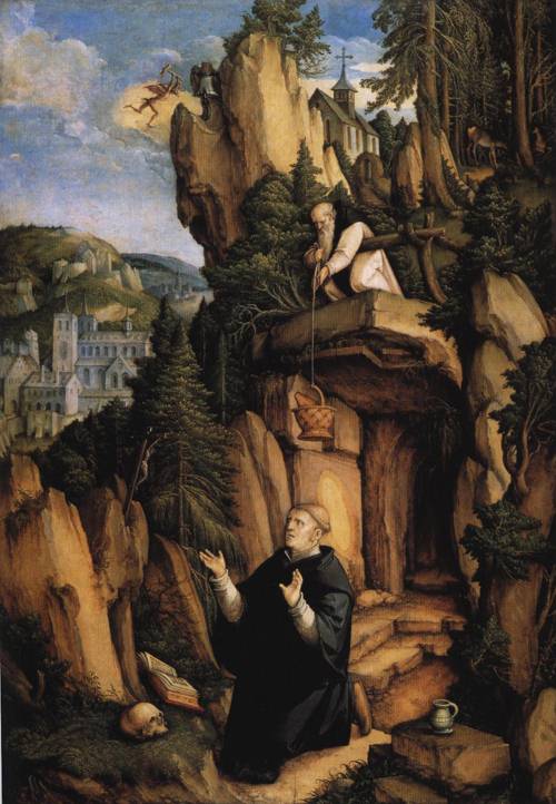 St. Benedict in Prayer (St. Benedict)