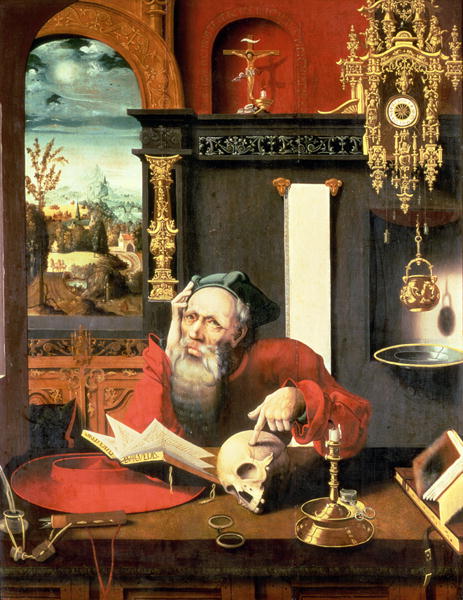 St Jerome in his Study