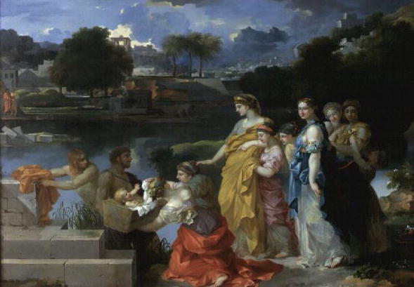 The Finding of Moses 1650