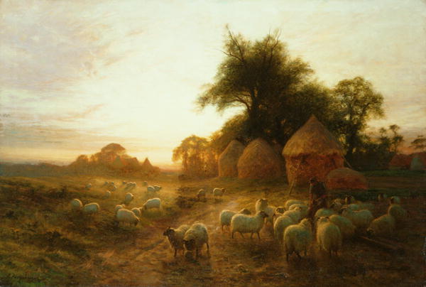 Yon Yellow Sunset Dying in the West