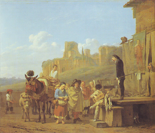 A Party Of Charlatans In An Italian Landscape