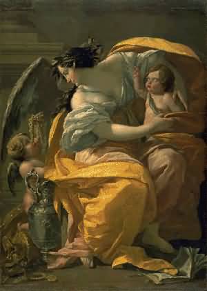 Allegory Of Wealth Circa 1640