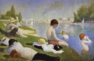 Bathers At Asnieres 1883-84