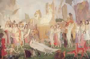 Ivory Apes And Peacocks 1923