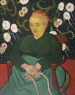 La Berceuse (Woman Rocking a Cradle) (Augustine Alix Pellicot Roulin) 1889