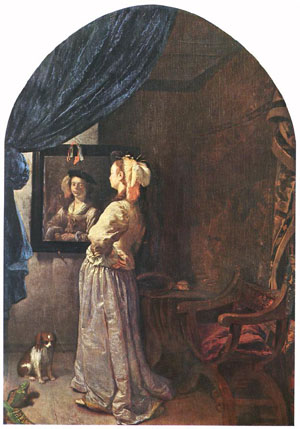 Woman Before The Mirror 1670