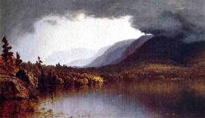 A Coming Storm on Lake George 1863
