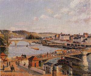 Afternoon Sun Rouen 1896