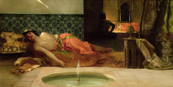 An Odalisque in a Harem