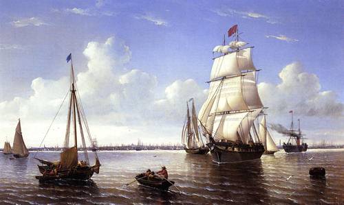 Boston Harbor 1857