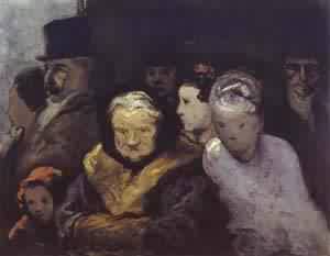 Exit From The Theatre 1863-65