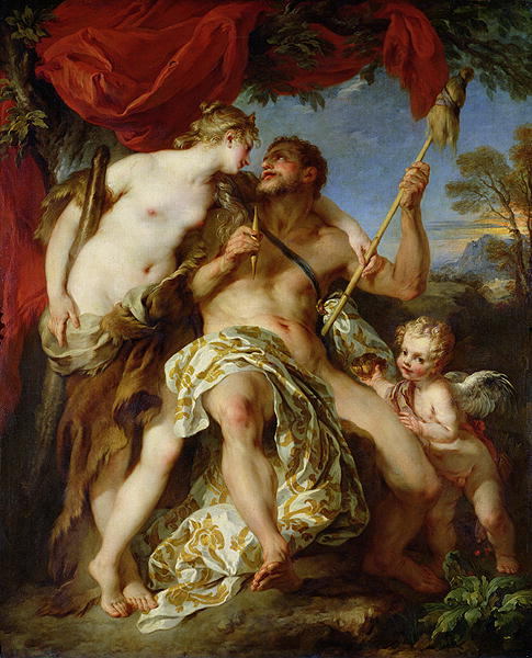 Hercules and Omphale 1724