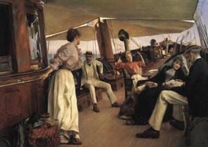 On the Yacht Namouna Venice