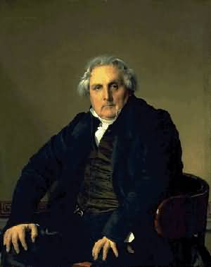 Portrait Of Louis-Francois Bertin 1832
