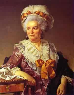 Portrait Of Madame PeCoul Mother In Law Of The Artist 1784