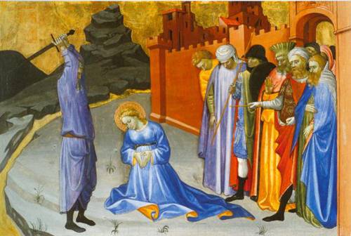 The Beheading Of Saint Catherine 1405-10