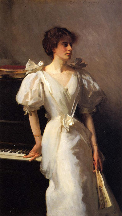 lady oil painting